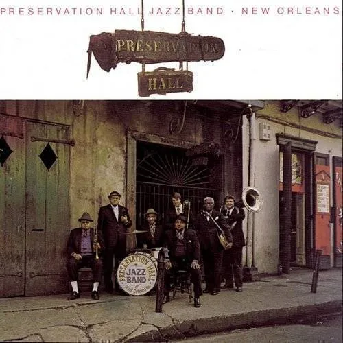 Preservation Hall Jazz Band - Vol. 1-New Orleans vinyl record cover