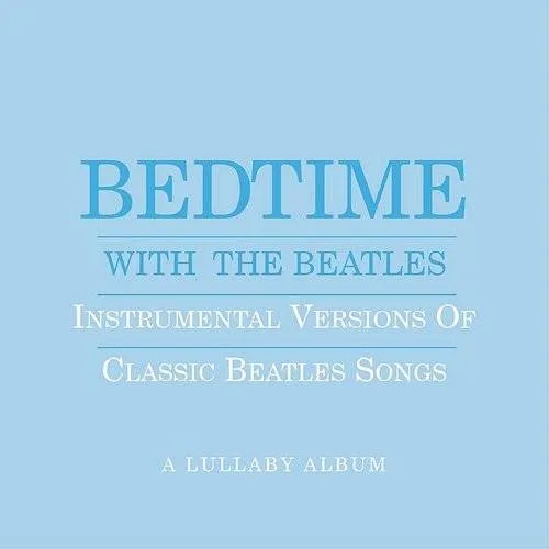 Jason Falkner - Bedtime with Beatles: A Lullaby Album (Blue) vinyl record cover