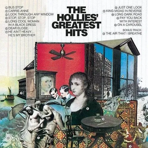 Hollies - Hollies Greatest Hits vinyl record cover
