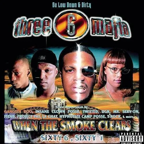 Three 6 Mafia - When the Smoke Clears vinyl record cover