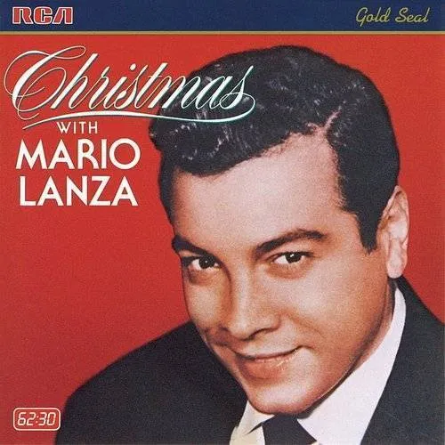 Mario Lanza - Christmas With Mario Lanza vinyl record cover
