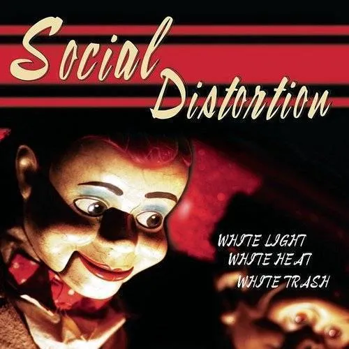 Social Distortion - White Light White Heat White T vinyl record cover