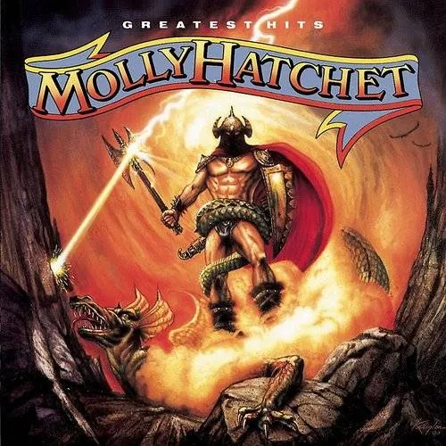 Molly Hatchet - Greatest Hits: Molly Hatchet vinyl record cover