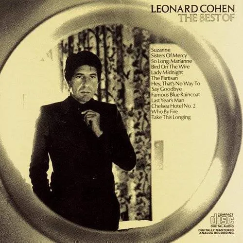 Leonard Cohen - Best of vinyl record cover