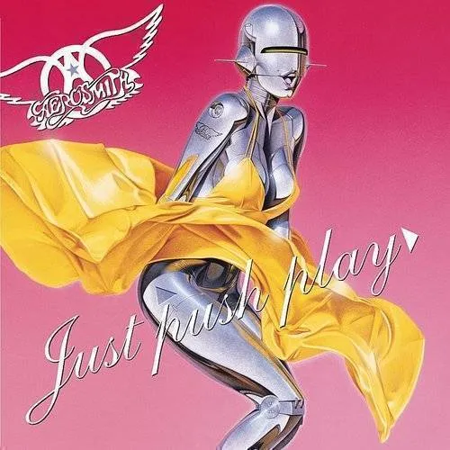 Aerosmith - Just Push Play vinyl record cover