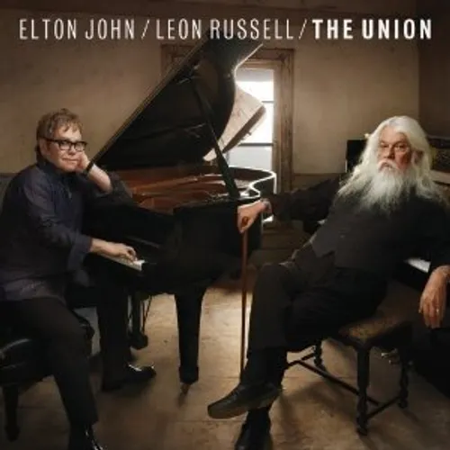 Elton John & Leon Russell - The Union vinyl record cover