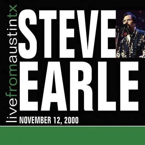Steve Earle - Live From Austin, Texas vinyl record cover