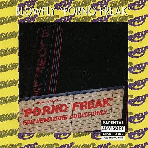 Blowfly - Porno Freak vinyl record cover