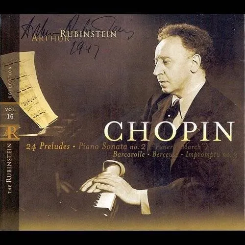 Arthur Rubinstein - Rubinstein Collection 16 vinyl record cover