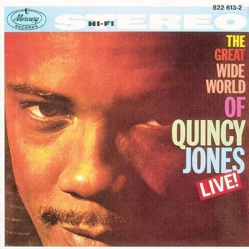 Quincy Jones - Great Wide World Live vinyl record cover