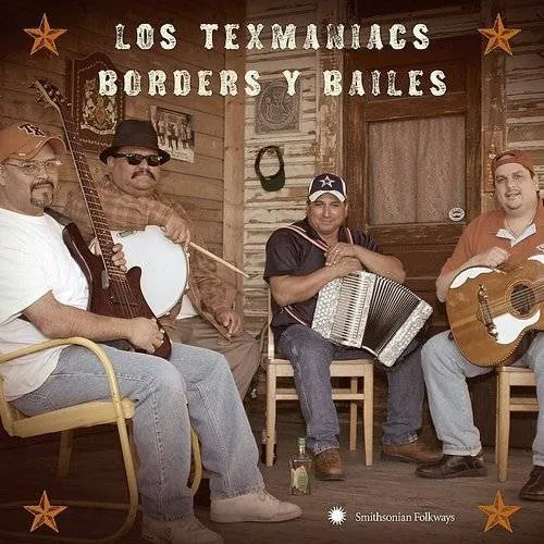 Los Texmaniacs - Borders y Bailes: Los Texmaniacs vinyl record cover