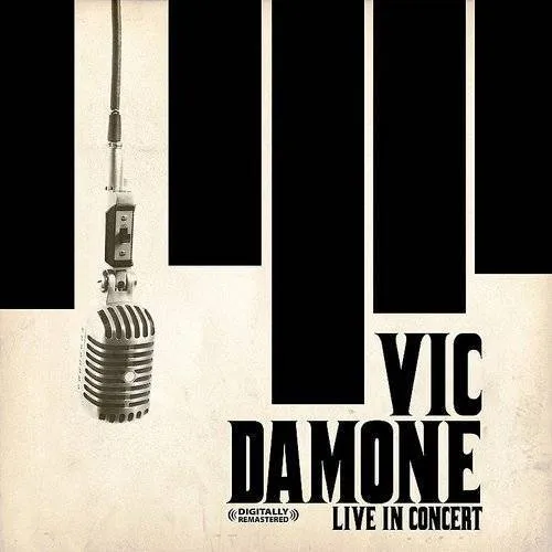 Vic Damone - Live in Concert vinyl record cover