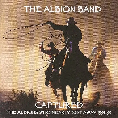 Albion Band - Captured vinyl record cover