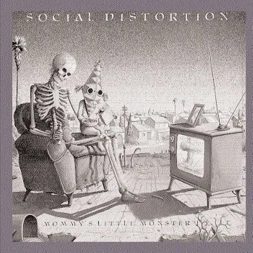 Social Distortion - Mommy's Little Monster vinyl record cover