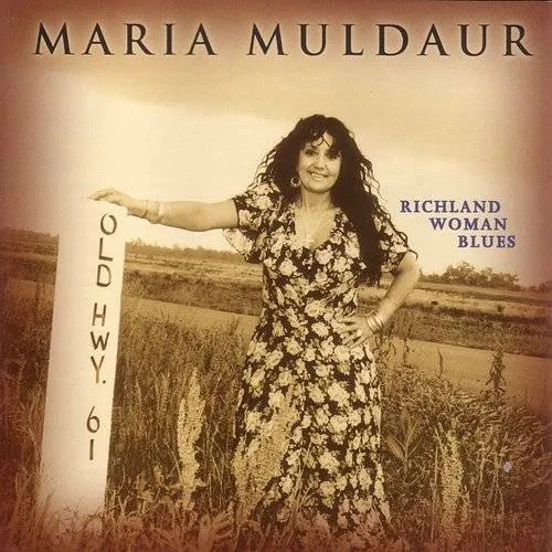 Maria Muldaur - Richland Woman Blues vinyl record cover