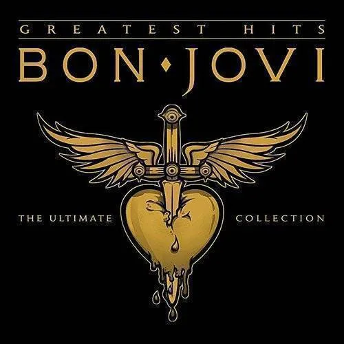 Bon Jovi - Bon Jovi Greatest Hits vinyl record cover