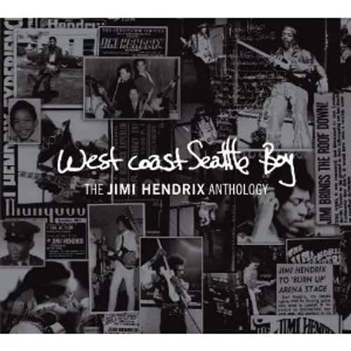 Jimi Hendrix - West Coast Seattle Boy: The Jimi Hendrix Anthology vinyl record cover