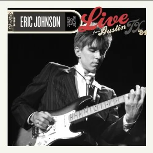 Eric Johnson - Live From Austin Tx 84 vinyl record cover