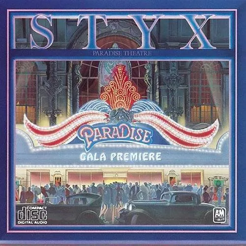Styx - Paradise Theatre vinyl record cover