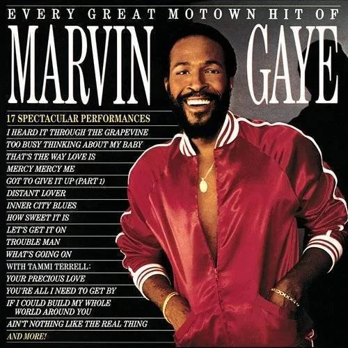 Marvin Gaye - Every Great Motown Hit of Marvin Gaye vinyl record cover
