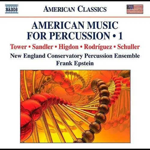 New England Conservatory Percussion Ensemble - American Music for Percussion 1 vinyl record cover