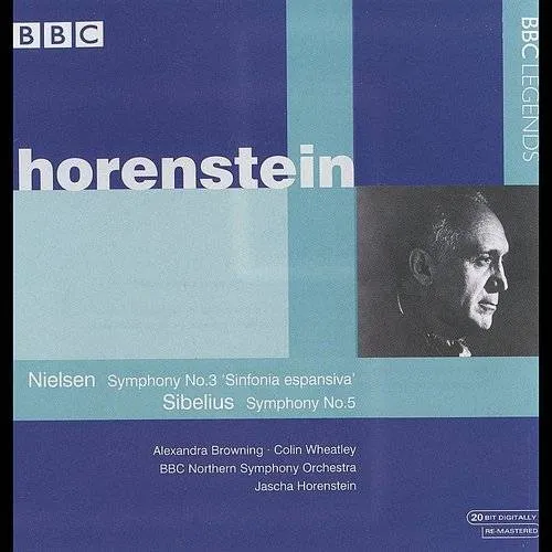 Jascha Horenstein - Sym 3 Sinfonia Espansiva / Sym 5 Op 82 vinyl record cover