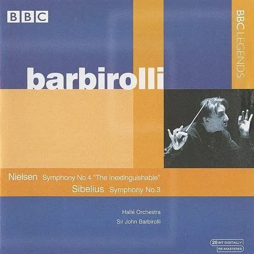 Orchestra John Barbirolli - Symphony 3 & 4 vinyl record cover