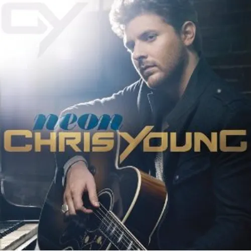 Chris Young - Neon vinyl record cover