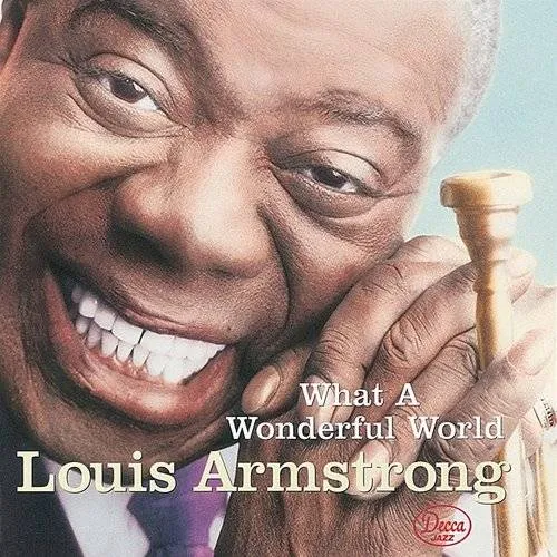 Louis Armstrong - What A Wonderful World vinyl record cover