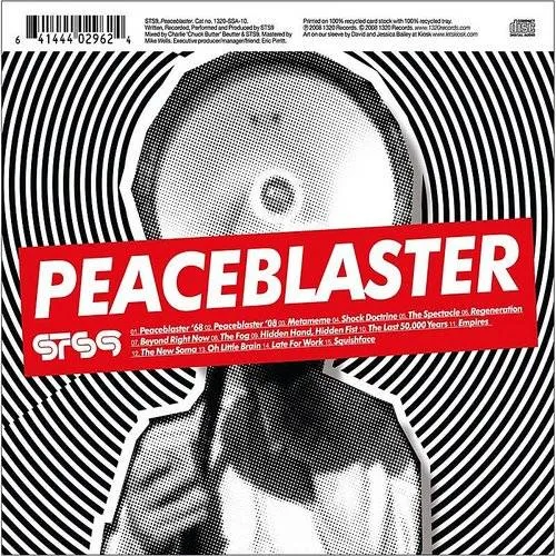Sound Tribe Sector Nine - Peaceblaster vinyl record cover