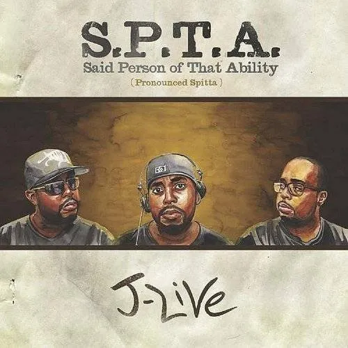 J-Live - Spta (Said Person Of That Ability) vinyl record cover