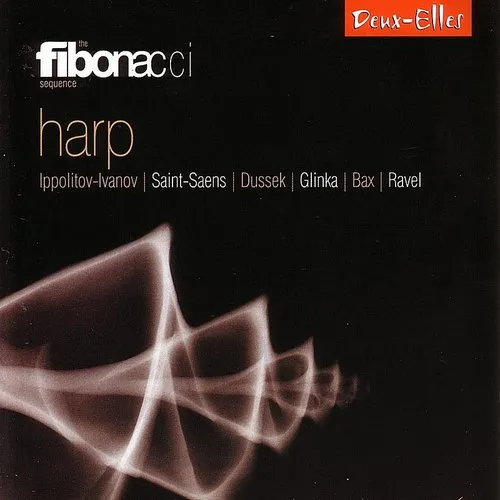 Fibonacci Sequence - Harp vinyl record cover