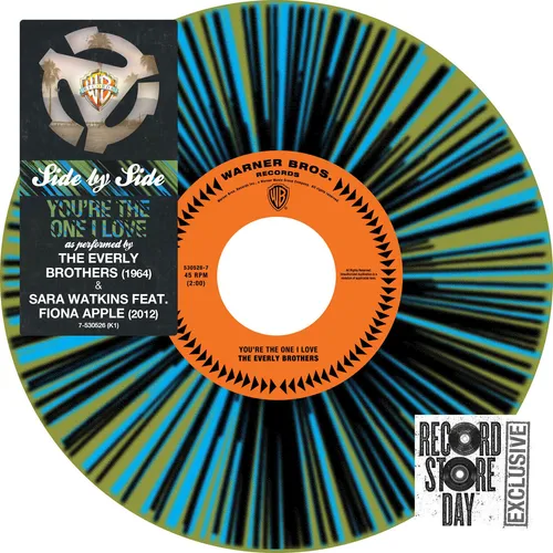 Sara Watkins & Everly Brothers - You're The One I Love vinyl record cover