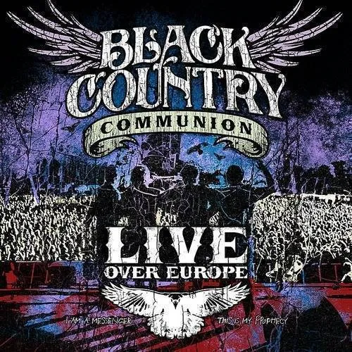 Black Country Communion - Live Over Europe vinyl record cover