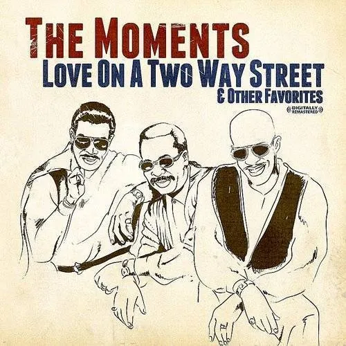 Moments - Love On A Two Way Street (Mod) vinyl record cover