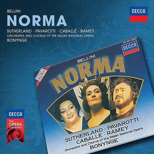 Dame Joan Sutherland - Norma vinyl record cover
