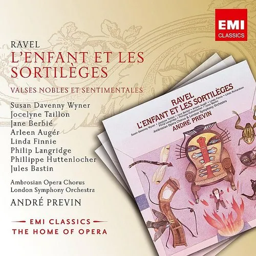 Andre Previn - L'enfant Et Les Sortileges (W/Cdrom) vinyl record cover