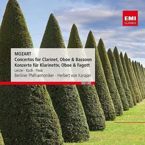 Herbert von Karajan, F. LISZT, Mozart / H Karajan - Concertos For Clarinet vinyl record cover