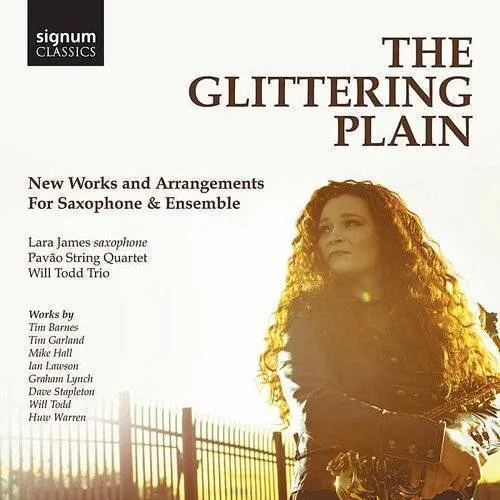 Lara James - New Works for Saxaphone & Ensemble vinyl record cover