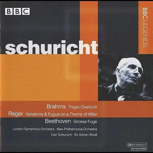 Carl Schuricht - Variations & Fugue on a Theme By Hiller / Tragic vinyl record cover