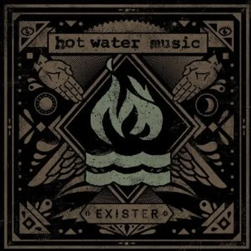 Hot Water Music - Exister vinyl record cover