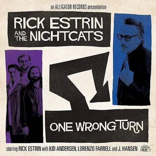 Rick Estrin & The Nightcats - One Wrong Turn vinyl record cover