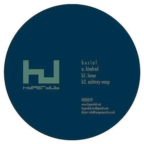 Burial - Kindred vinyl record cover