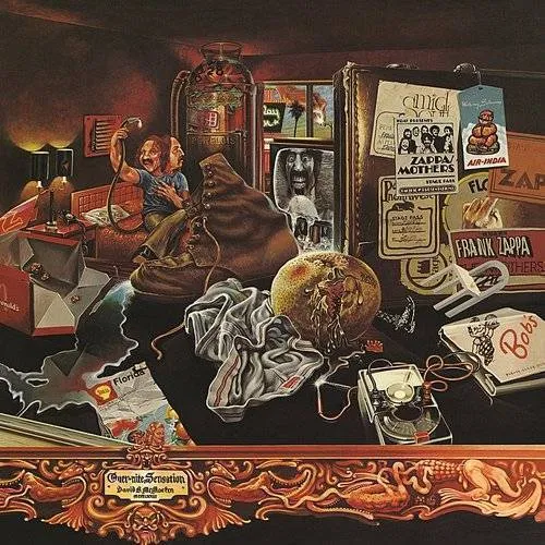Frank Zappa - Over-Nite Sensation vinyl record cover