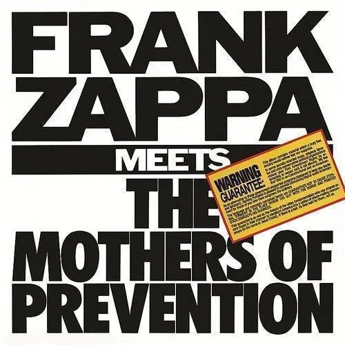Frank Zappa - Frank Zappa Meets The Mothers Of Prevention vinyl record cover