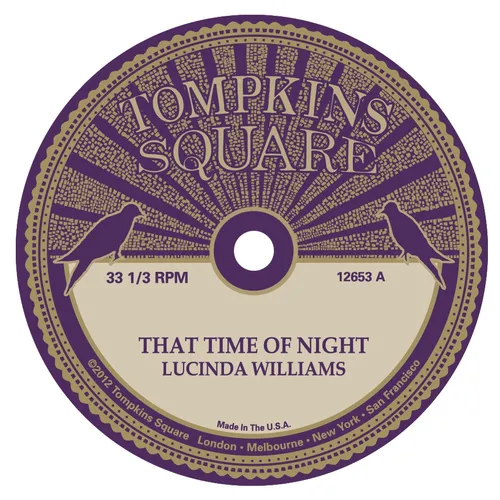 Lucinda Williams - That Time Of Night vinyl record cover