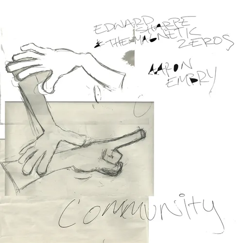 Edward Sharpe & The Magnetic Zeros - Give Me A Sign/Moon Of The Daylit Sky vinyl record cover