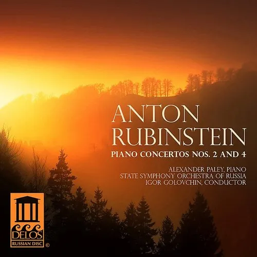 Alexander Paley - Piano Concertos Nos 2 & 4 vinyl record cover