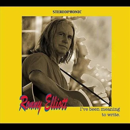 Ronny Elliott - I've Been Meaning to Write vinyl record cover