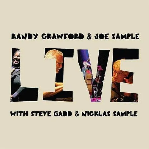 Randy Crawford & Joe Sample - Live vinyl record cover
